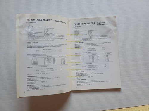 Fantic Motor Caballero manuale officina motore 50 6 V 1977 …