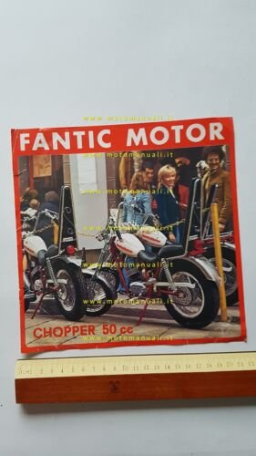 Fantic Motor Chopper 50 1973 depliant originale ITALIANO