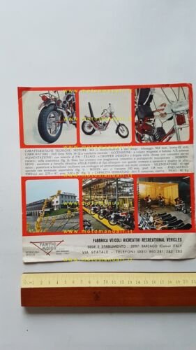 Fantic Motor Chopper 50 1973 depliant originale ITALIANO