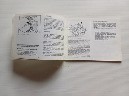 Fantic Motor Coach 309-249-125.9 Trial manuale uso manutenzione originale