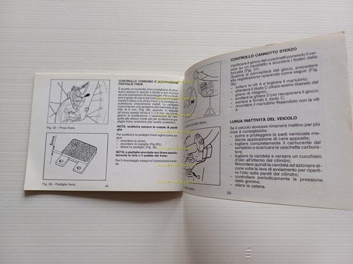 Fantic Motor Coach 309-249-125.9 Trial manuale uso manutenzione originale