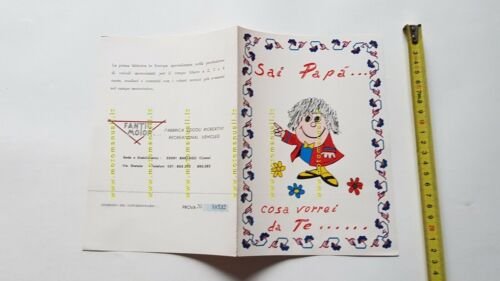 Fantic Motor Fantichino 50 1a serie depliant originale ITALIANO brochure