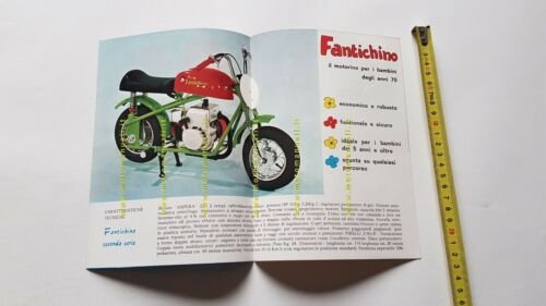 Fantic Motor Fantichino 50 2a serie depliant originale ITALIANO brochure