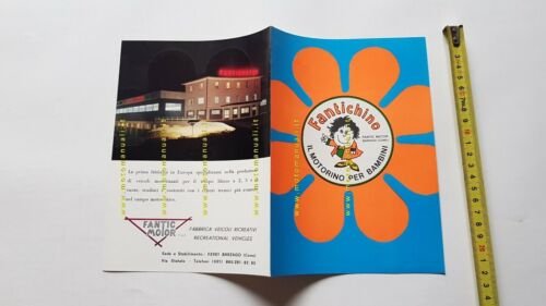Fantic Motor Fantichino 50 2a serie depliant originale ITALIANO brochure