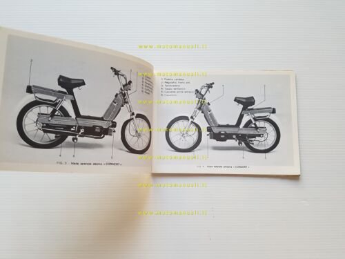 Fantic Motor Issimo 50 Convert manuale uso manutenzione libretto originale