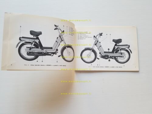 Fantic Motor Issimo 50 Pedali - Kick manuale uso manutenzione …