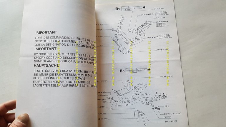 Fantic Motor Joy 3VL 50 1989 catalogo ricambi originale parts …