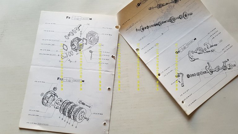 Fantic Motor Joy 3VL 50 1989 catalogo ricambi originale parts …
