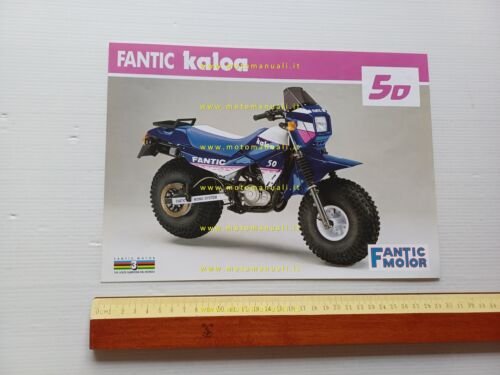 Fantic Motor Kaloa 50 1994 depliant originale italiano tedesco
