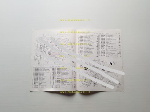 Fantic Motor Lei 50 TX 170 Kick-Pedali 1974 catalogo ricambi …