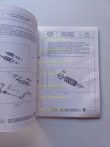 Fantic Motor motore 50-75 Koala Caballero K-Roo 1994 manuale officina …