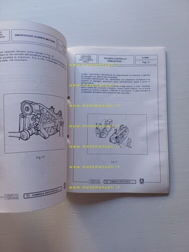 Fantic Motor motore 50-75 Koala Caballero K-Roo 1994 manuale officina …