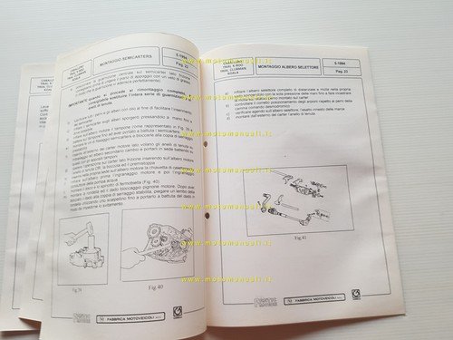 Fantic Motor motore 50-75 Koala Caballero K-Roo 1994 manuale officina …