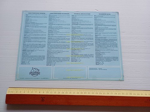 Fantic Motor Oasis 50.1 KS 1986 depliant ITALIANO originale