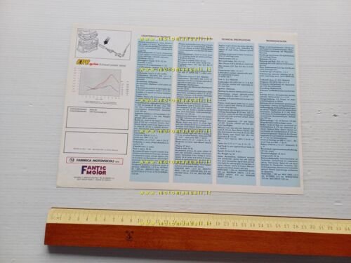 Fantic Motor Oasis 50 1989 depliant originale italiano