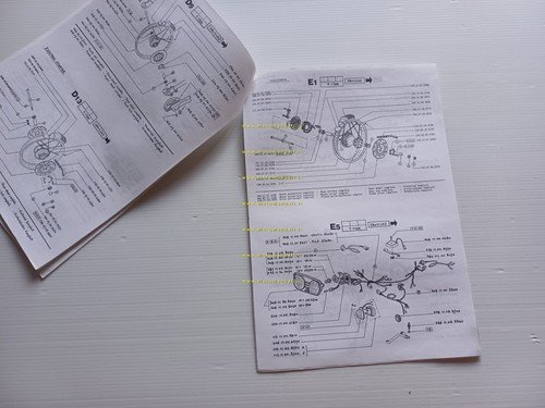 Fantic Motor Oasis 50 EPV System 1988 catalogo ricambi originale