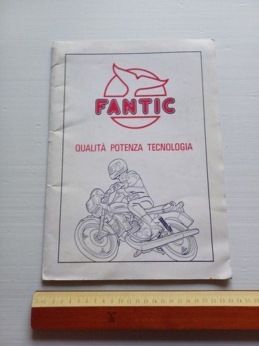 Fantic Motor presentazione nuovi modelli 1984 cartella stampa originale