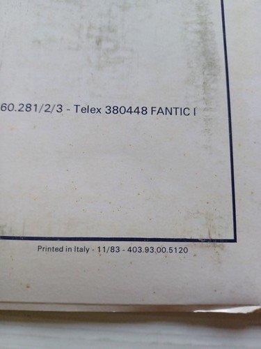 Fantic Motor presentazione nuovi modelli 1984 cartella stampa originale