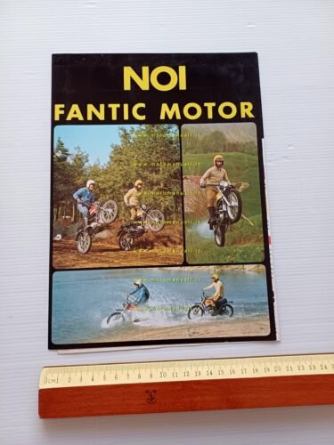 Fantic Motor produzione modelli 1972 depliant italiano originale