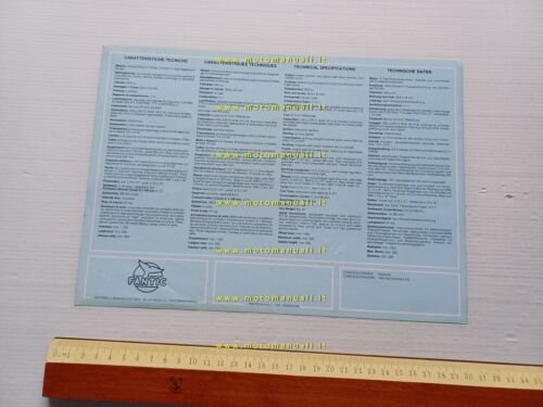 Fantic Motor Raider 50.1 1985-86 depliant originale italiano