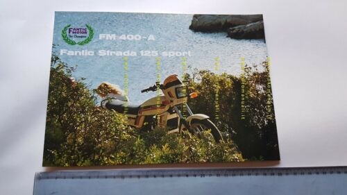 Fantic Motor Strada 125 Sport 1983 depliant moto italiano originale …