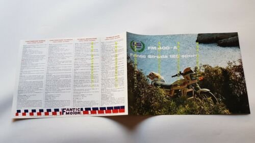 Fantic Motor Strada 125 Sport 1983 depliant moto italiano originale …