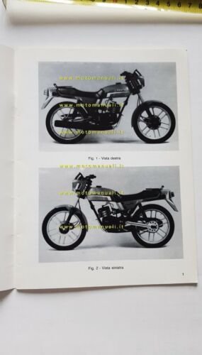 Fantic Motor Strada 50 FM 240 1982 manuale uso manutenzione …