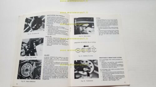 Fantic Motor Strada 50 FM 240 1982 manuale uso manutenzione …