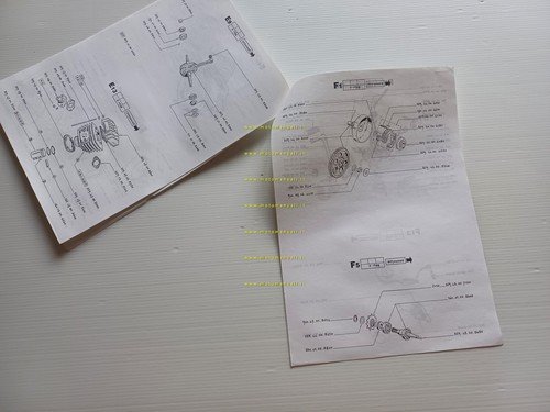 Fantic Motor Tender to 50 1988 catalogo ricambi originale