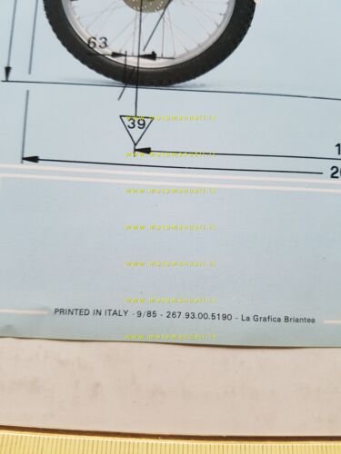 Fantic Motor Trial 125 1985 depliant originale italiano