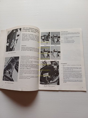 Fantic Motor Trial 125 FM 250.2 1982 manuale uso manutenzione …