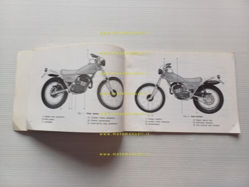 Fantic Motor Trial 125 TX 250 1978 manuale uso manutenzione …