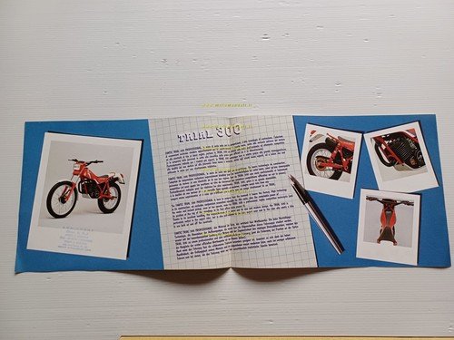 Fantic Motor Trial 300 Professional 1984 depliant italiano originale