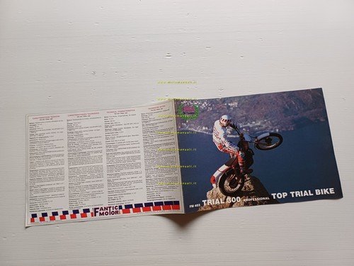 Fantic Motor Trial 300 Professional 1984 depliant italiano originale