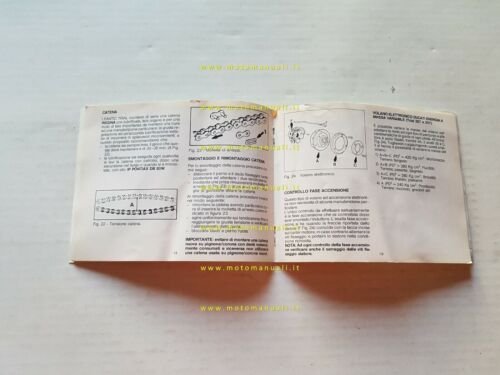 Fantic Motor Trial 307-247-125 1989 manuale uso manutenzione originale