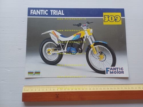 Fantic Motor Trial 309 1990 depliant italiano originale