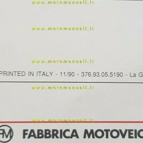 Fantic Motor Trial 50 - 80 1990 depliant originale brochure …