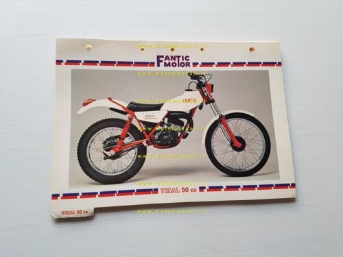 Fantic Motor TRIAL 50 1979 catalogo ricambi originale