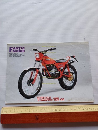 Fantic Motor Trial 50 1982 depliant originale italiano