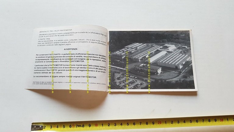 Fantic Motor Trial 50 Junior 1987 manuale uso originale moto …