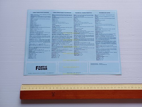 Fantic Motor Trial 50 Progress 1 1986-87 depliant originale italiano