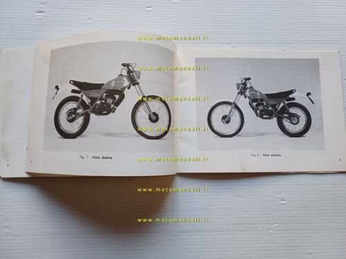 Fantic Motor Trial 75 manuale uso manutenzione libretto istruzioni originale