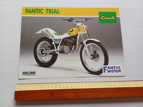 Fantic Motor Trial Coach 250 -Coach 250 Weekend 1990 depliant …