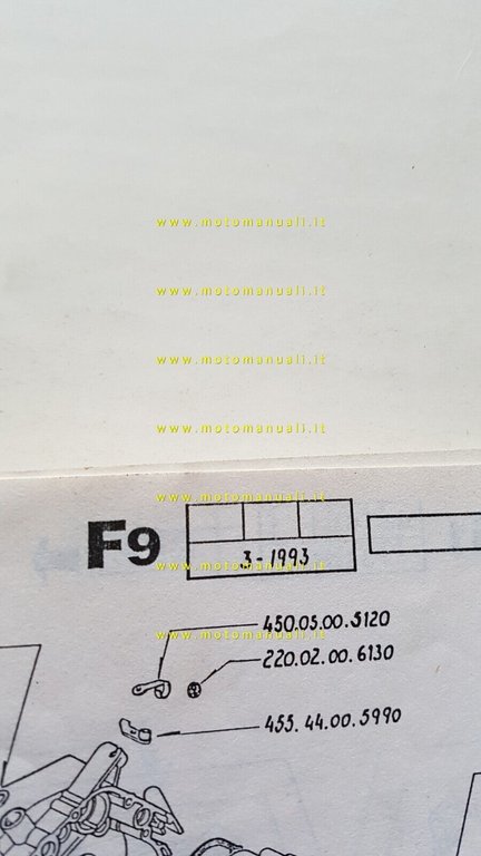 Fantic Motor Trial KeyRoo 125 212 249 1993 catalogo ricambi …