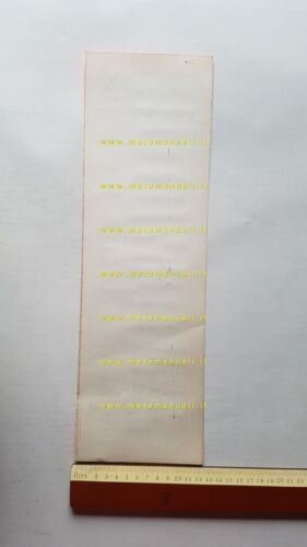 Fantic Motor vetrofania adesivo vetrine negozio 1972 originale no poster