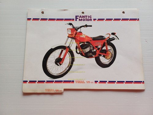 Fantic Trial 125 1979 2 cataloghi ricambi originali