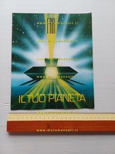 FAR marmitte accessori Vespa PX depliant italiano originale