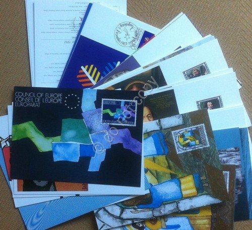 FDC Liechtenstein 1978 - 1992 - 45 Cartoline Maximum | Immagine principale