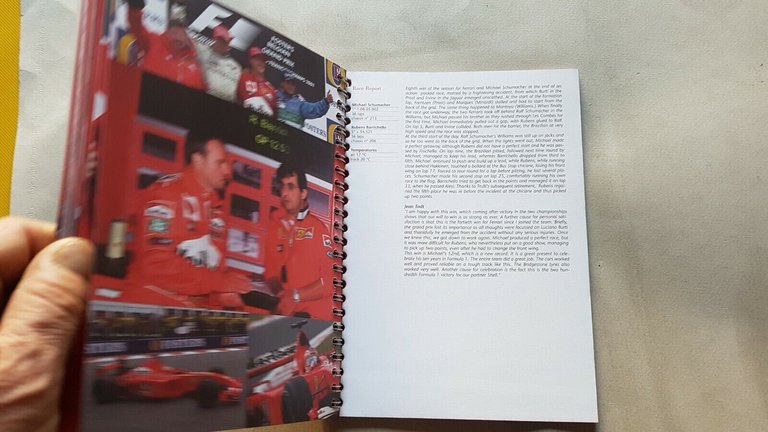 Ferrari 2001 F1 World Championship Media Book originale