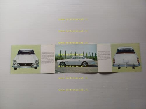 Ferrari 250 Granturismo Coupè Pininfarina 2+2 1960 depliant originale